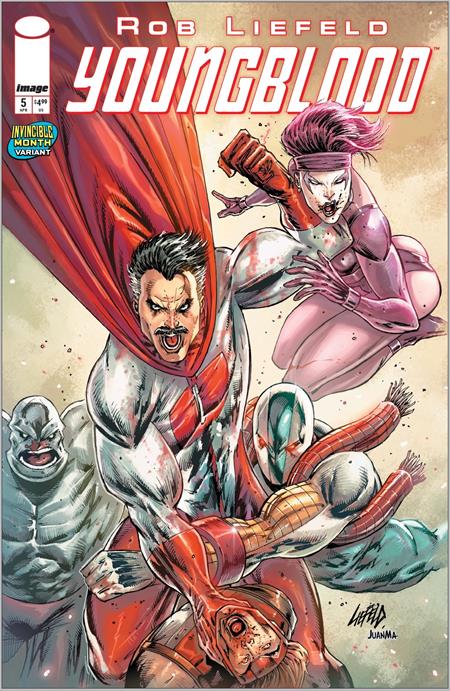 Youngblood #5 G Rob Liefeld Invincible Team-Up (04/22/2026) Image