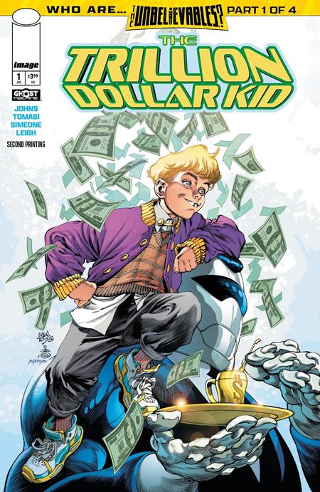 Trillion Dollar Kid #1 (Of 2) 2nd Print Ivan Reis (07/15/2026) Image