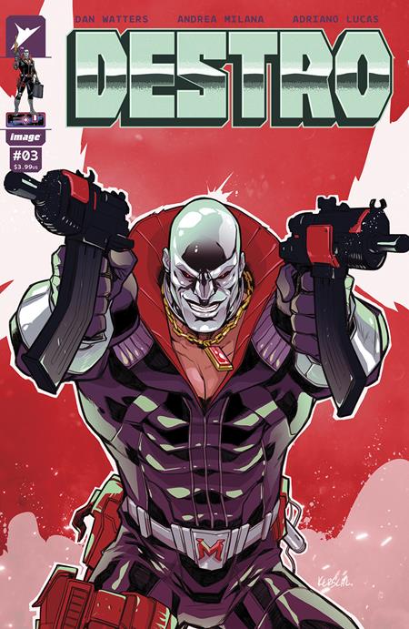 Destro #3 (Of 5) B Karl Kerschl Variant GI Joe (08/21/2024) Image