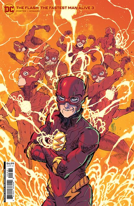 Flash The Fastest Man Alive #3 (Of 3) C 1:25 Jorge Corona Pencil Card Stock Variant (11/08/2022) Dc