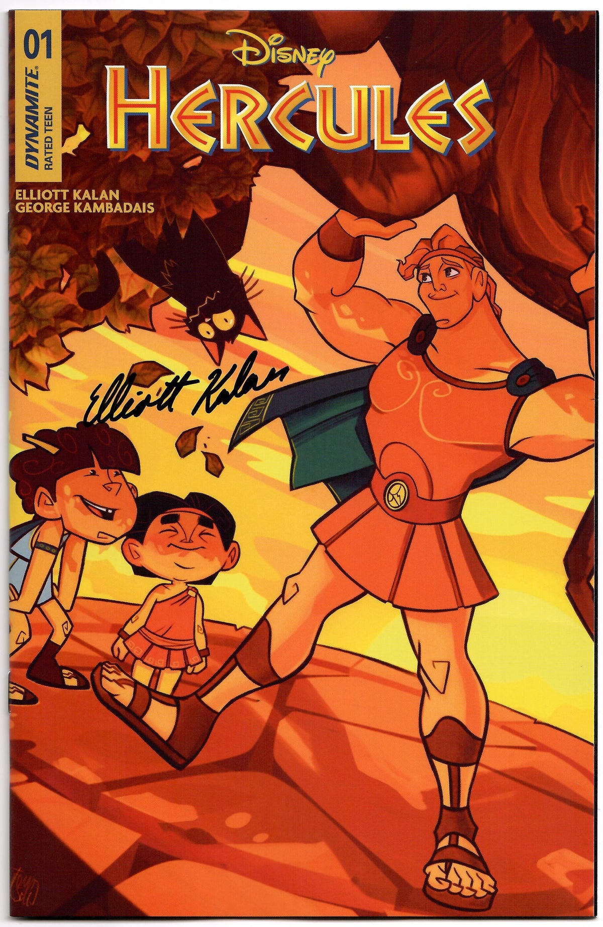 Hercules #1 C Francesco Tomaselli Variant SIGNED Elliott Kalan (04/10/2024) Dynamite