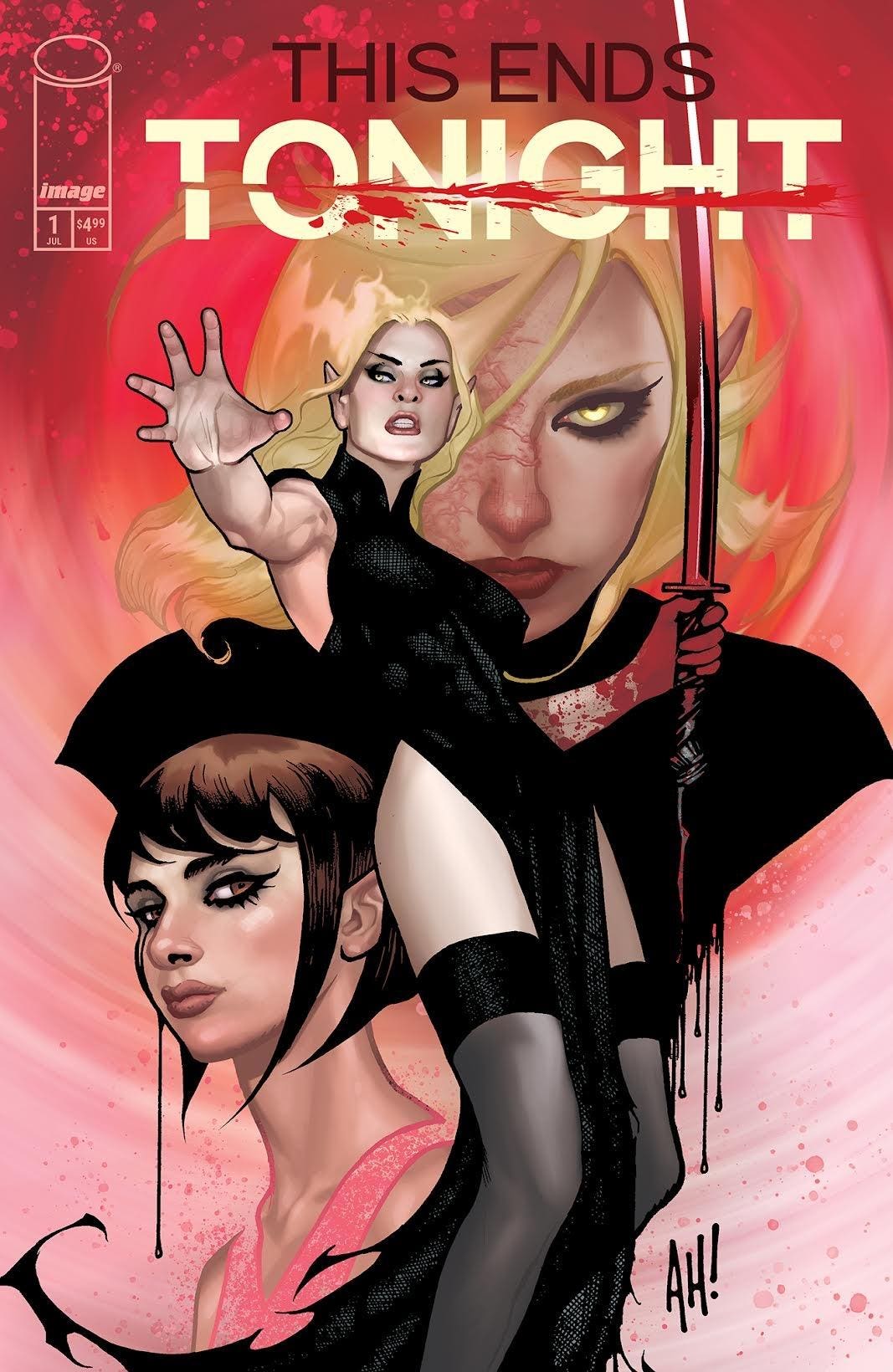 This Ends Tonight #1 (Of 3) A1 Cover Set Of 5 1:10 1:25 1:50 (07/16/2025) Image