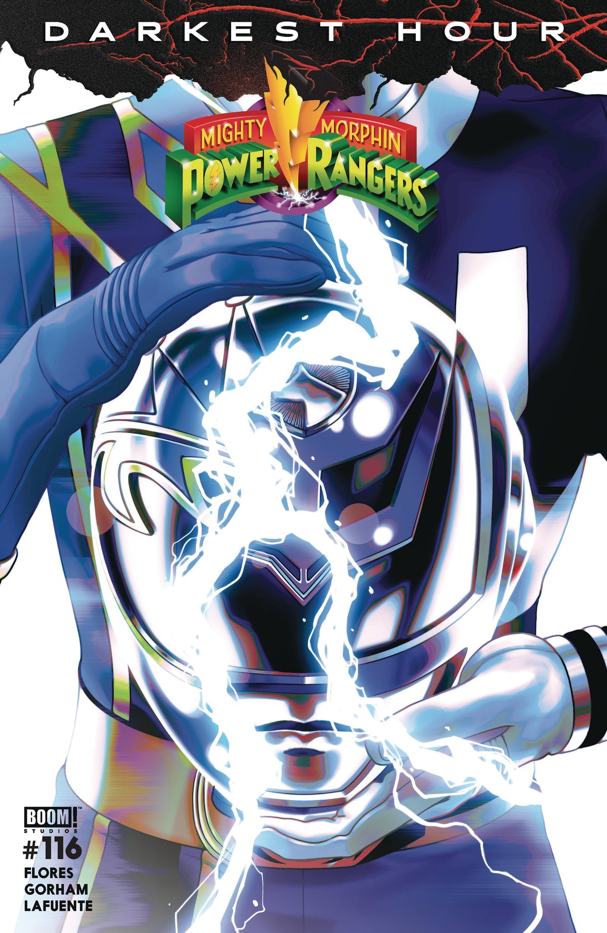 Mighty Morphin Power Rangers #116 C Helmet Goni Montes Variant (01/24/2024) Boom