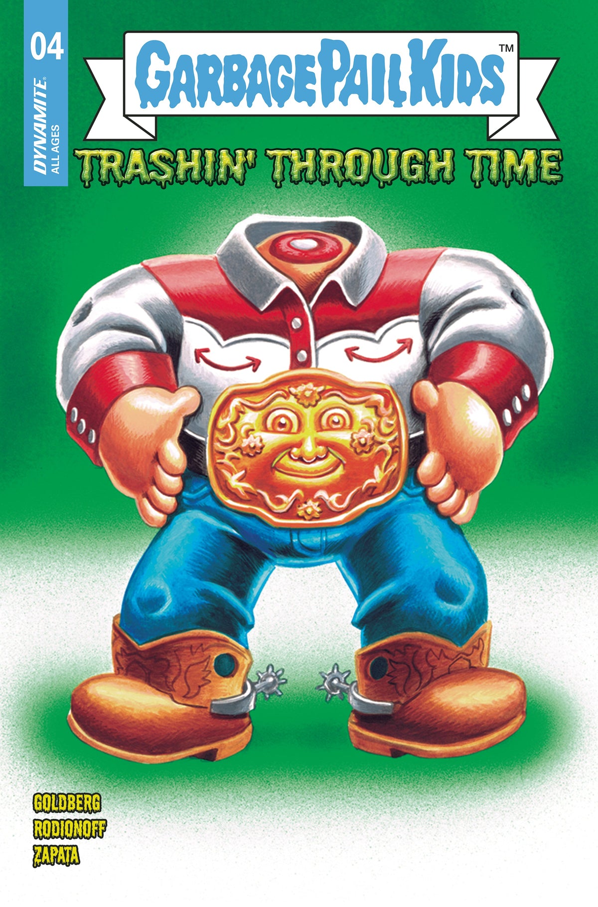 Garbage Pail Kids Through Time #4 D Classic Trading Card Variant (03/13/2024) Dynamite