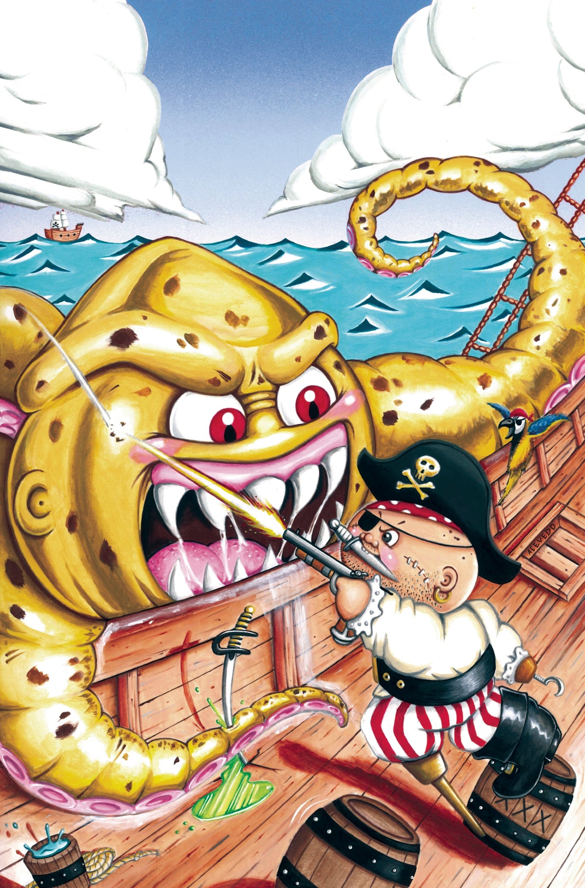 Garbage Pail Kids Through Time #4 G 1:15 David Asceved Variant (03/13/2024) Dynamite