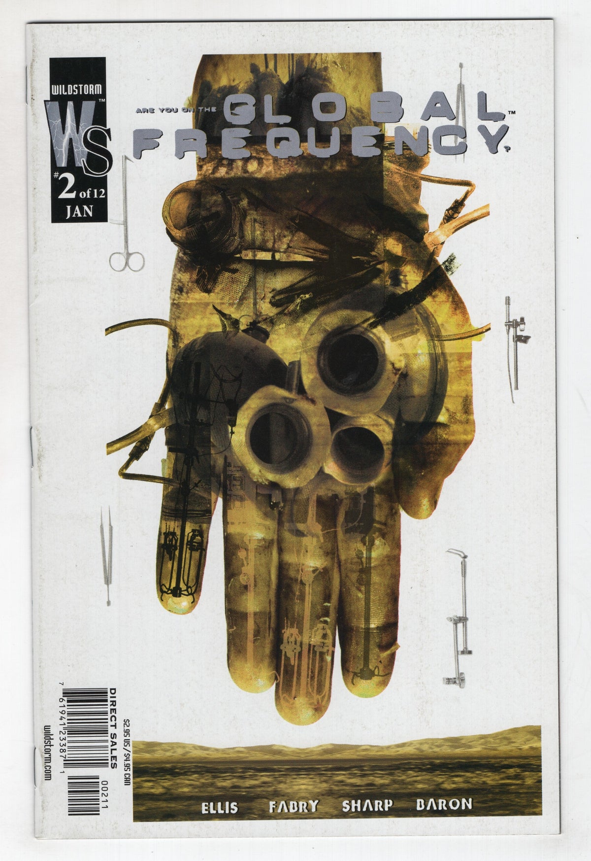 Global Frequency 2 Wildstorm 2003 VF Brian Wood Warren Ellis
