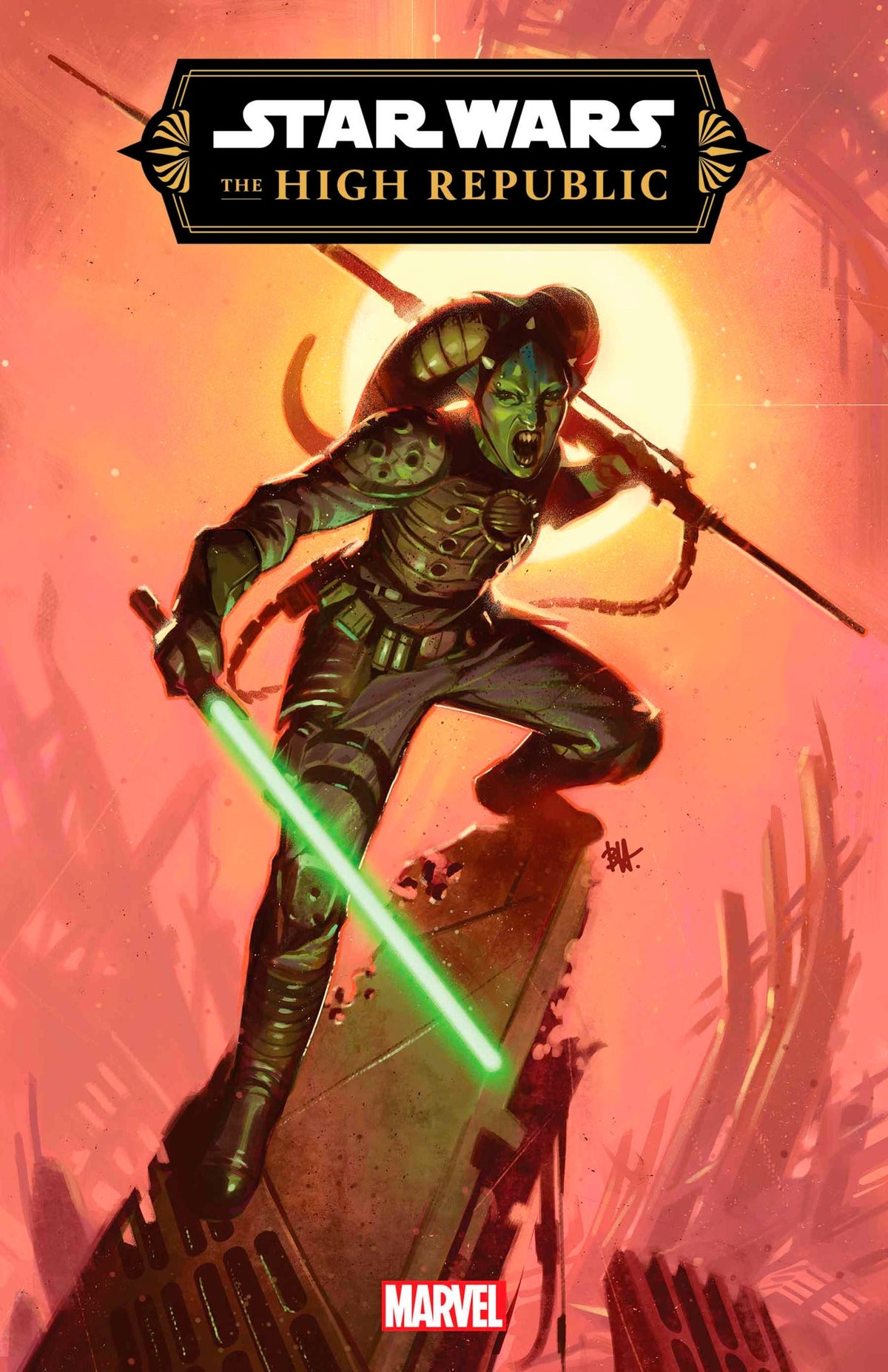 Star Wars The High Republic #4 E 1:25 Ben Harvey Variant (03/06/2024) Marvel