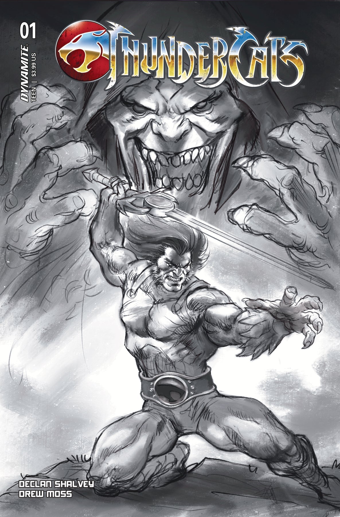 Thundercats #1 R 1:15 Lucio Parrillo Line Art Variant (02/07/2024) Dynamite