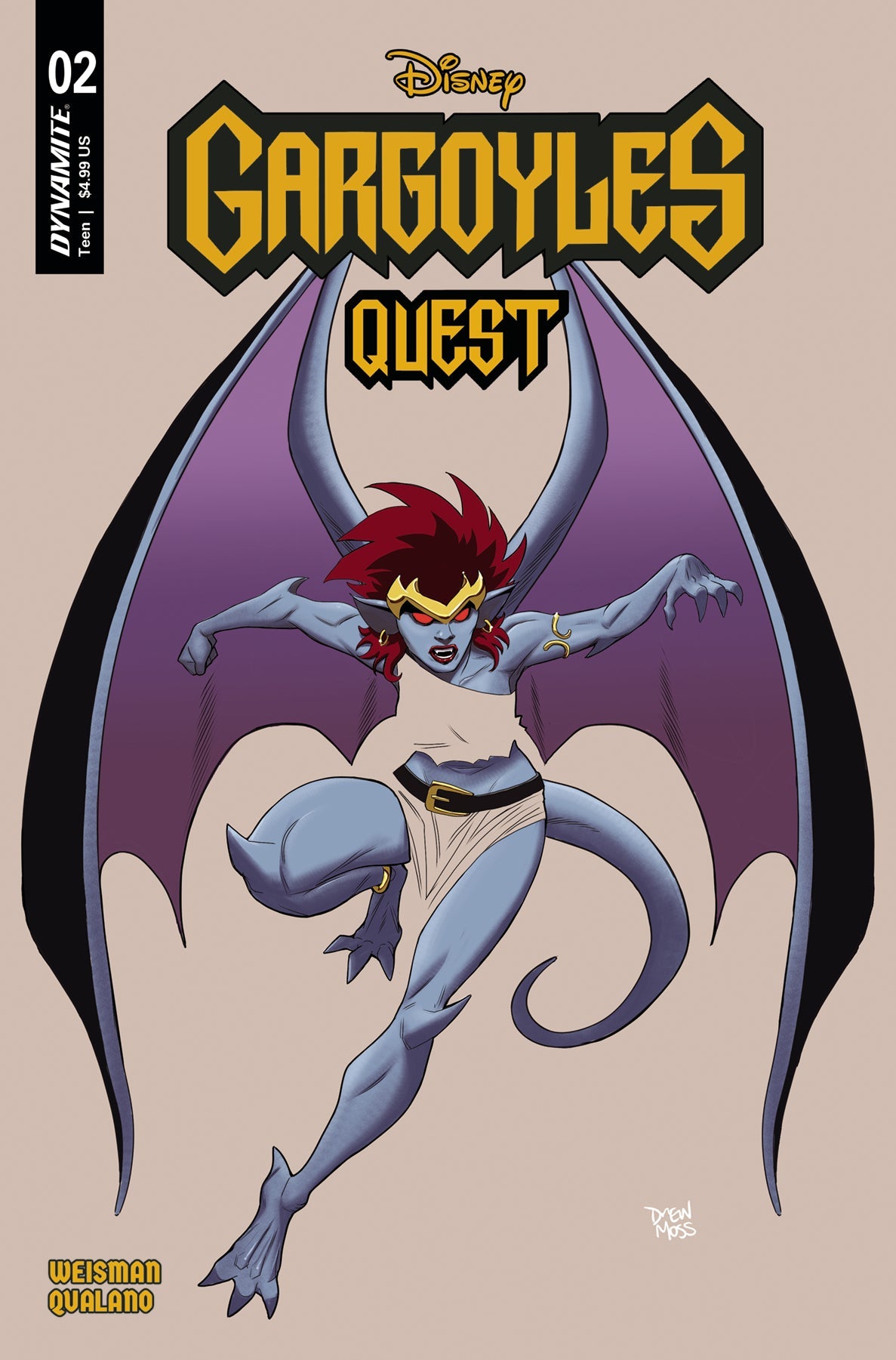 Gargoyles Quest #2 C Drew Moss Color Bleed Variant (05/15/2024) Dynamite