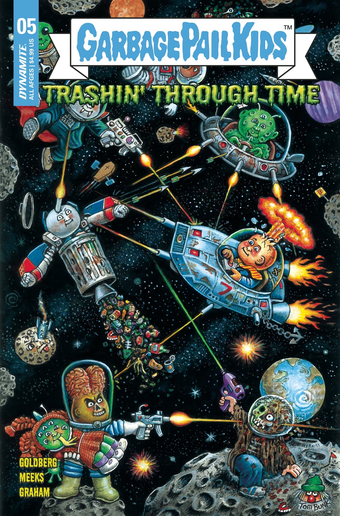 Garbage Pail Kids Through Time #5 A Tom Bunk (06/26/2024) Dynamite