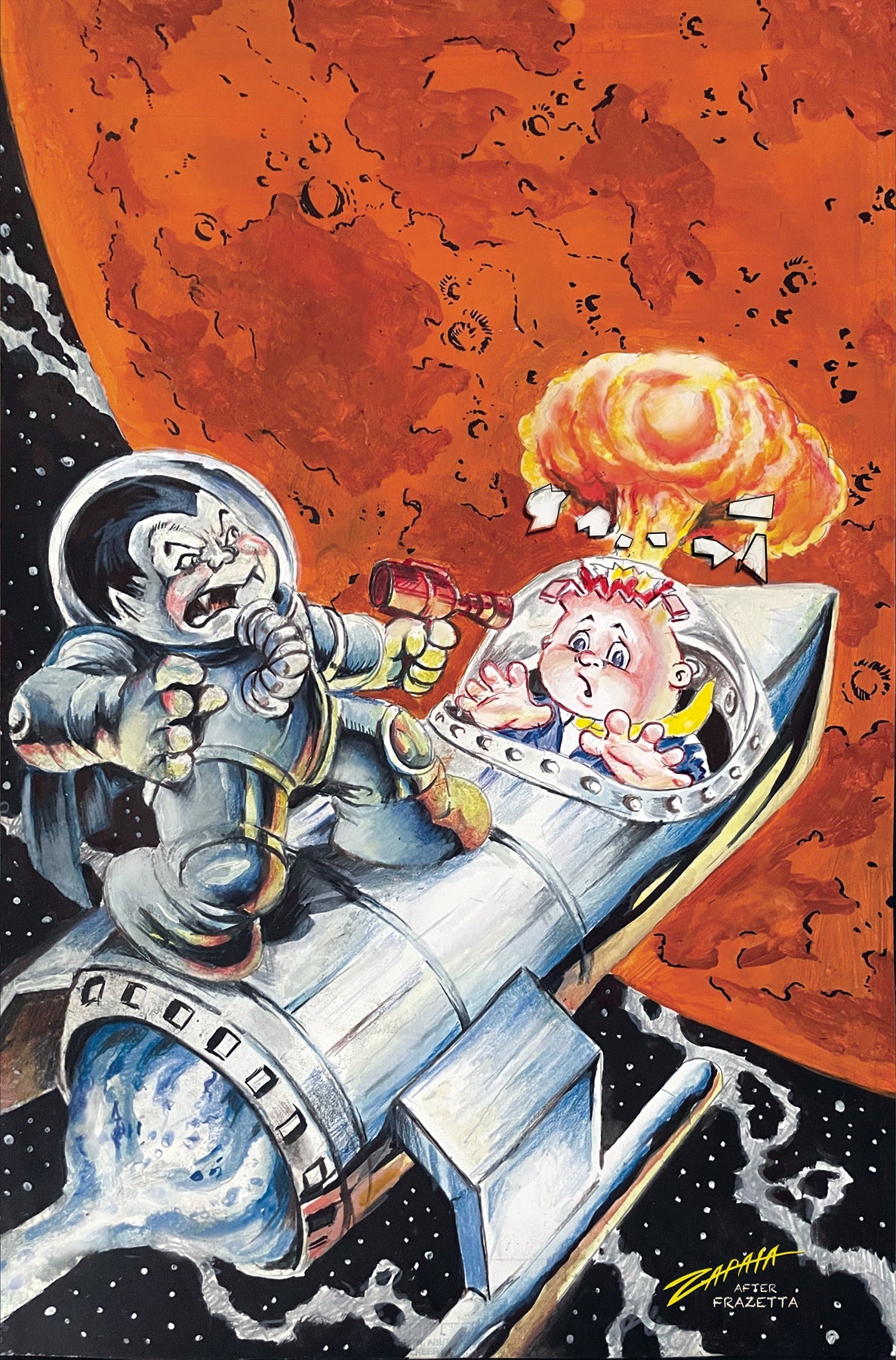Garbage Pail Kids Through Time #5 H 1:15 Jeff Zapata Variant (06/26/2024) Dynamite