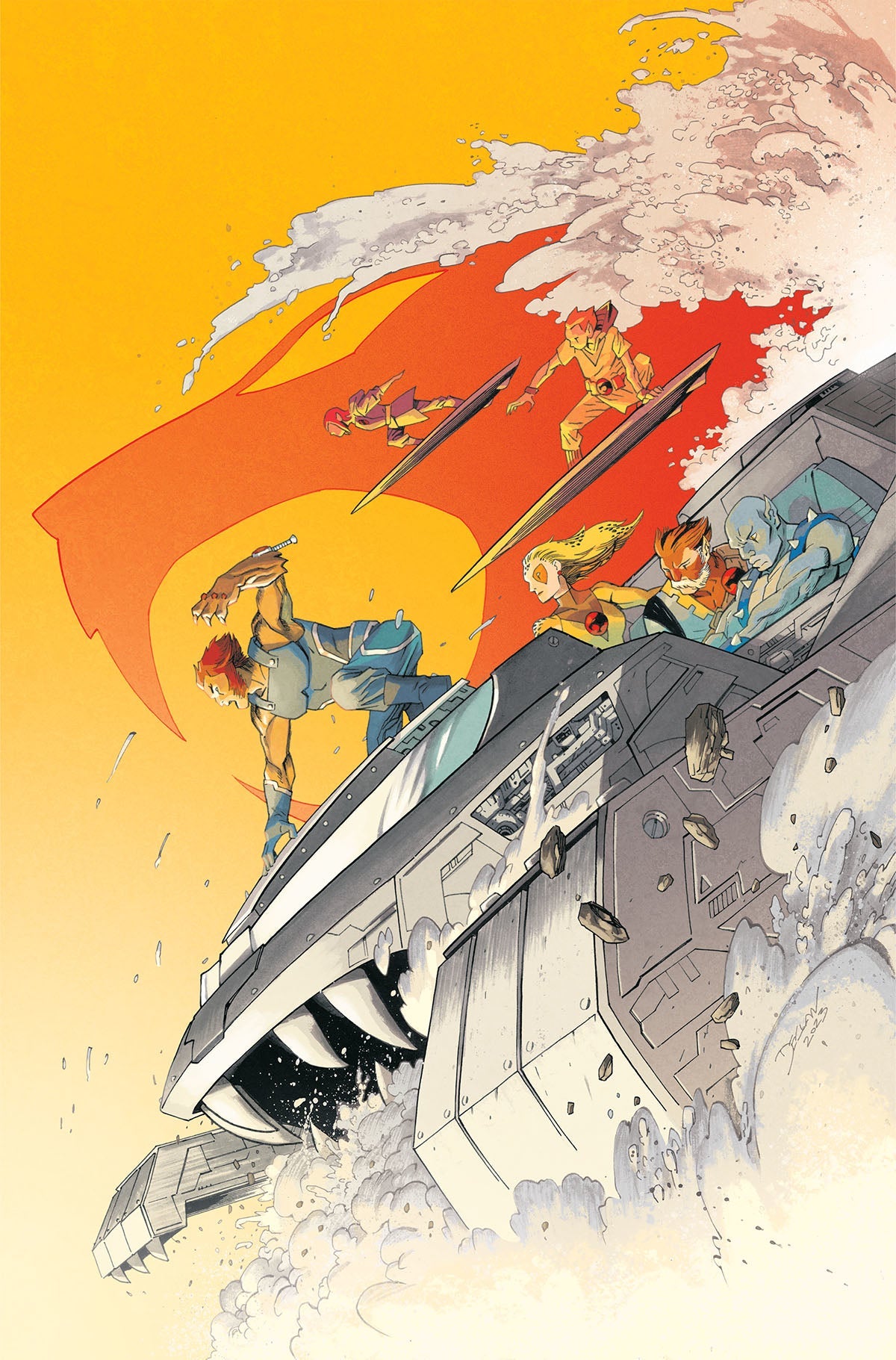 Thundercats #3 Q 1:20 Declan Shalvey Virgin Variant (04/10/2024) Dynamite