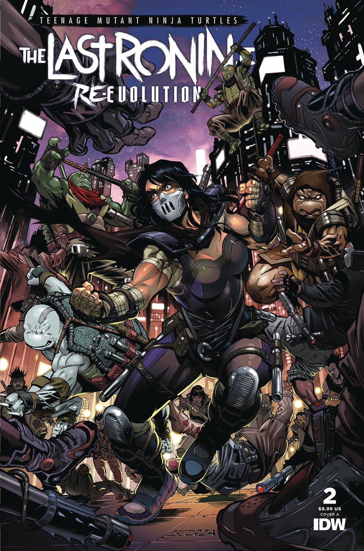 Teenage Mutant Ninja Turtles TMNT The Last Ronin Ii Re Evolution #2 A Esau Escorzas Kevin Eastman (06/19/2024) Idw