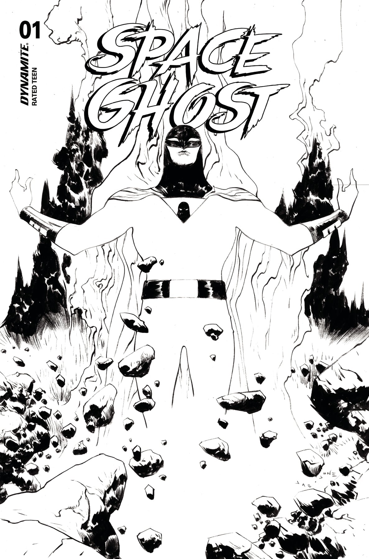 Space Ghost #1 O 1:25 Jae Lee Line Art Variant (05/01/2024) Dynamite