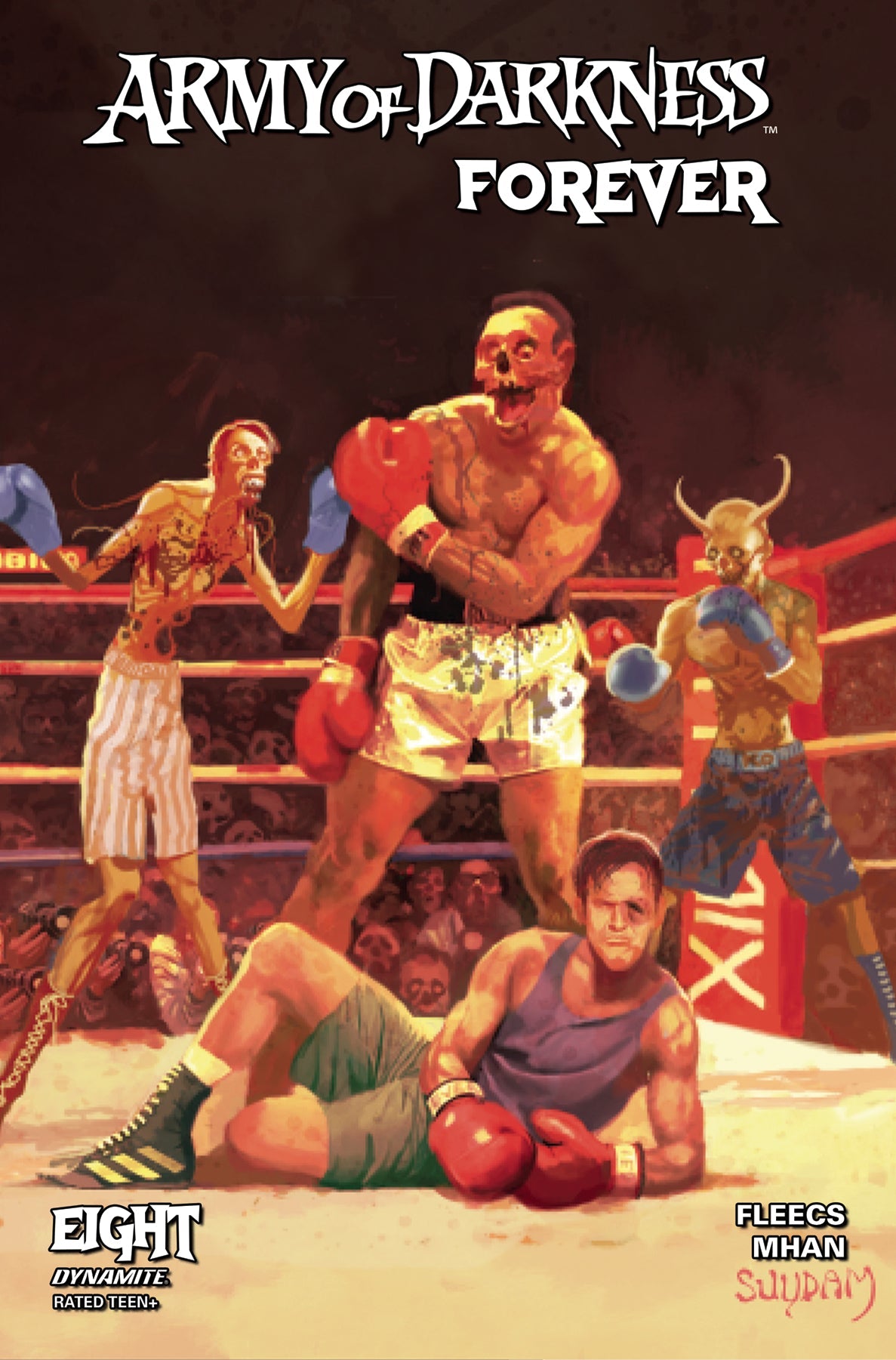 Aod Forever #8 B Arthur Suydam Muhammad Ali Homage Variant (05/22/2024) Dynamite