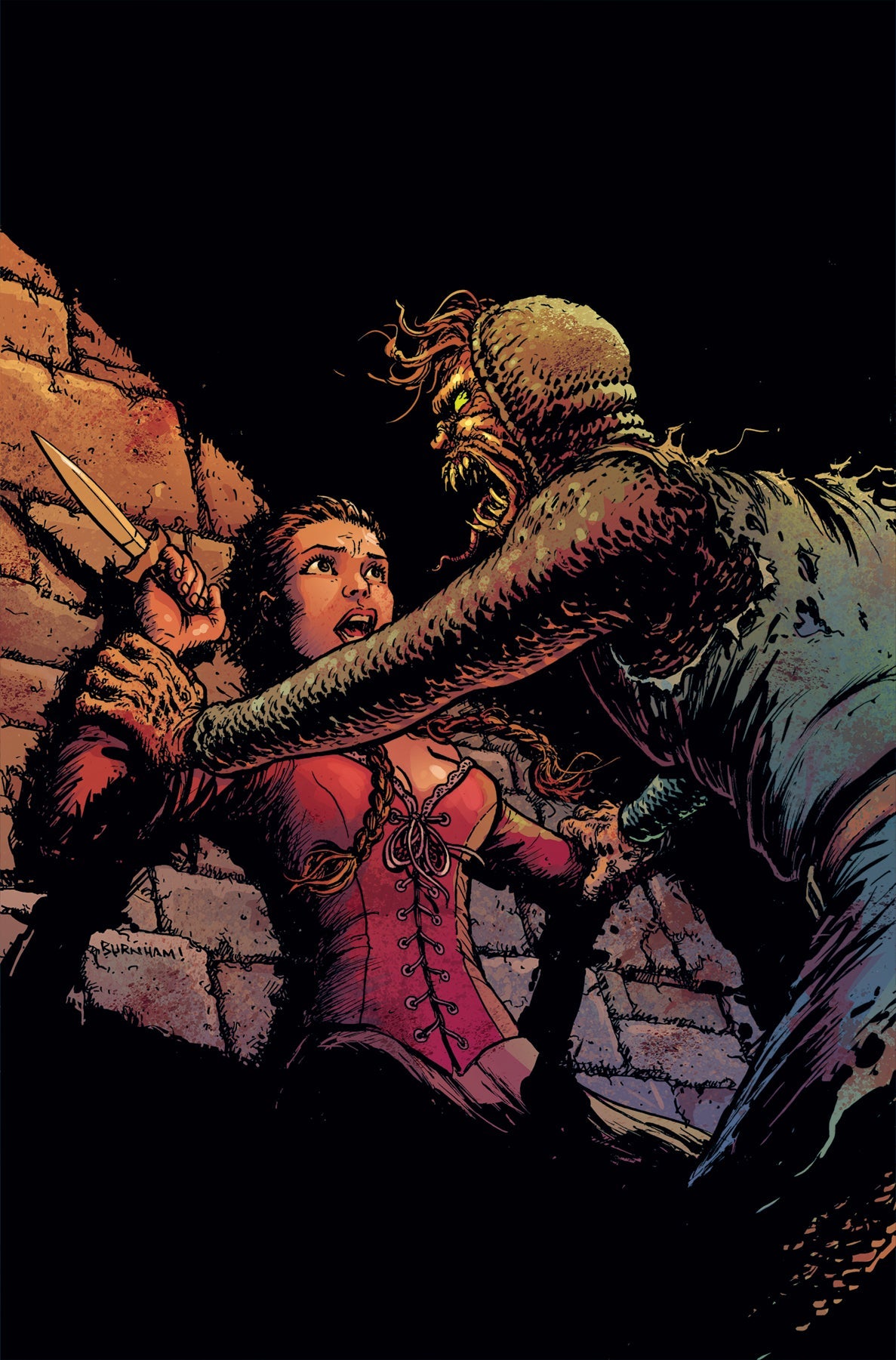Aod Forever #8 E 1:10 Chris Burnham Virgin Variant (05/22/2024) Dynamite