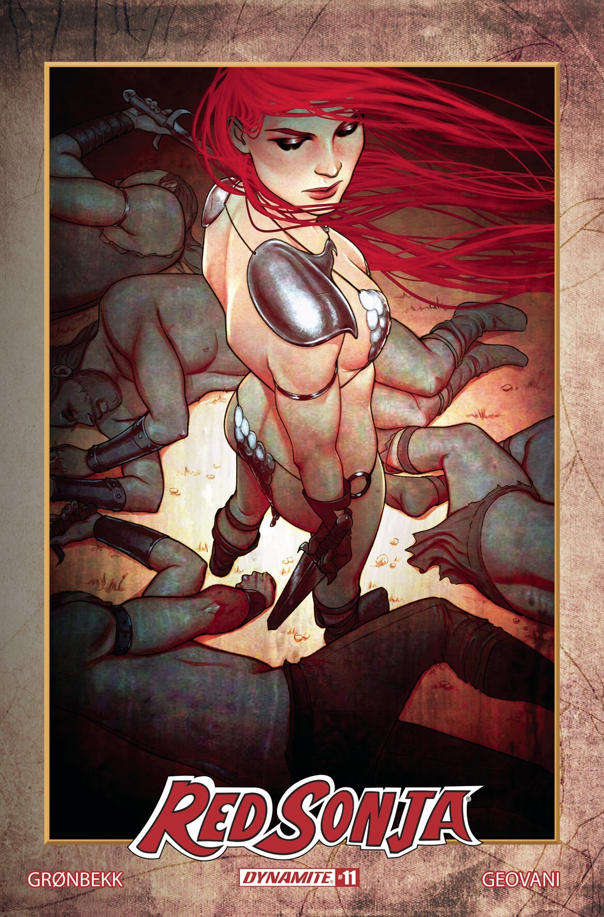 Red Sonja 2023 #11 F 1:10 Jenny Frison Modern Icon Variant (05/29/2024) Dynamite