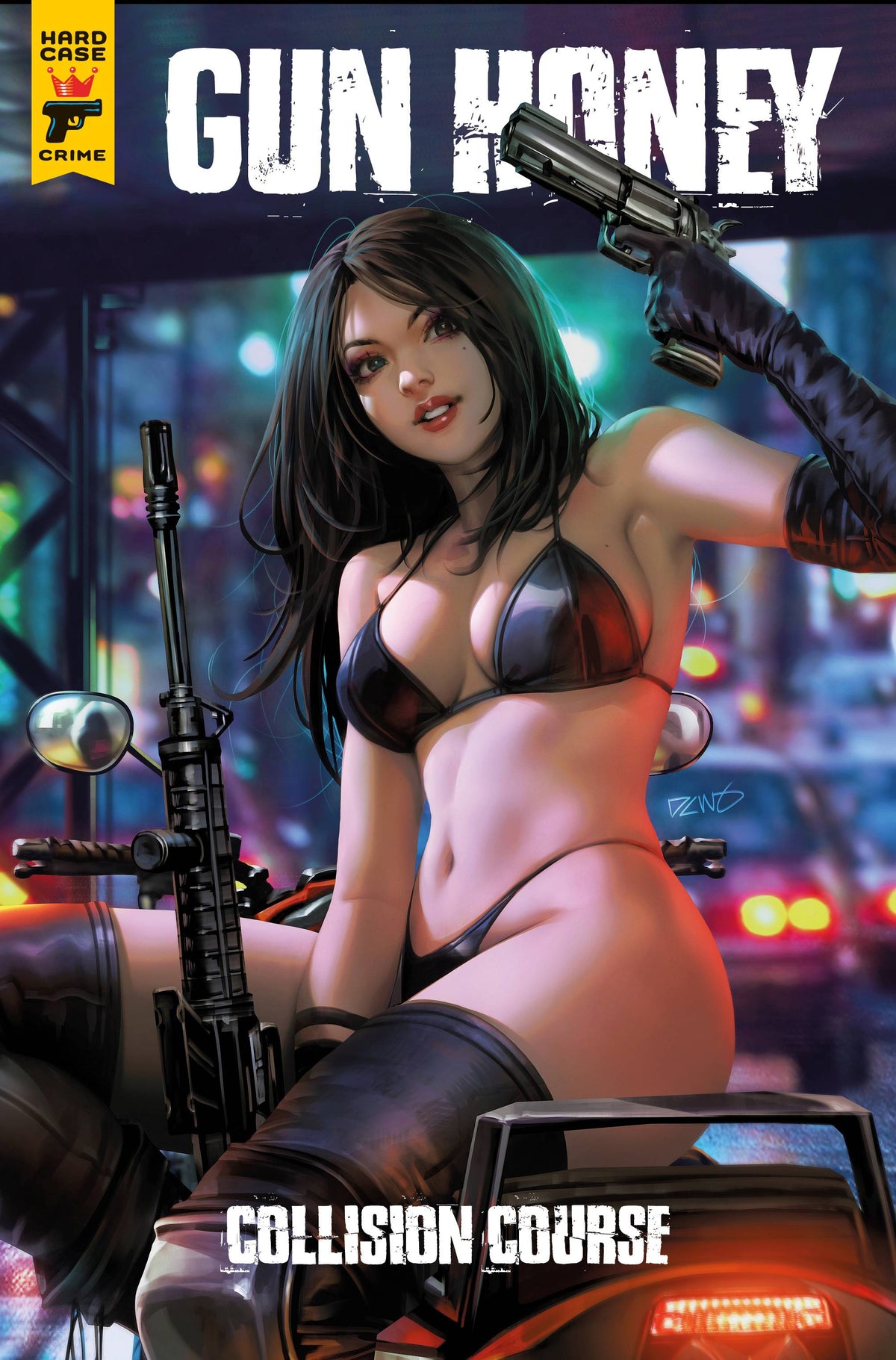 Gun Honey Collision Course #1 I Derrick Chew Foil Variant GGA (06/05/2024) Titan
