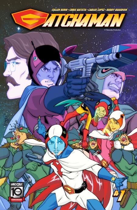 Gatchaman #1 C Chris Batista Variant (06/26/2024) Mad Cave