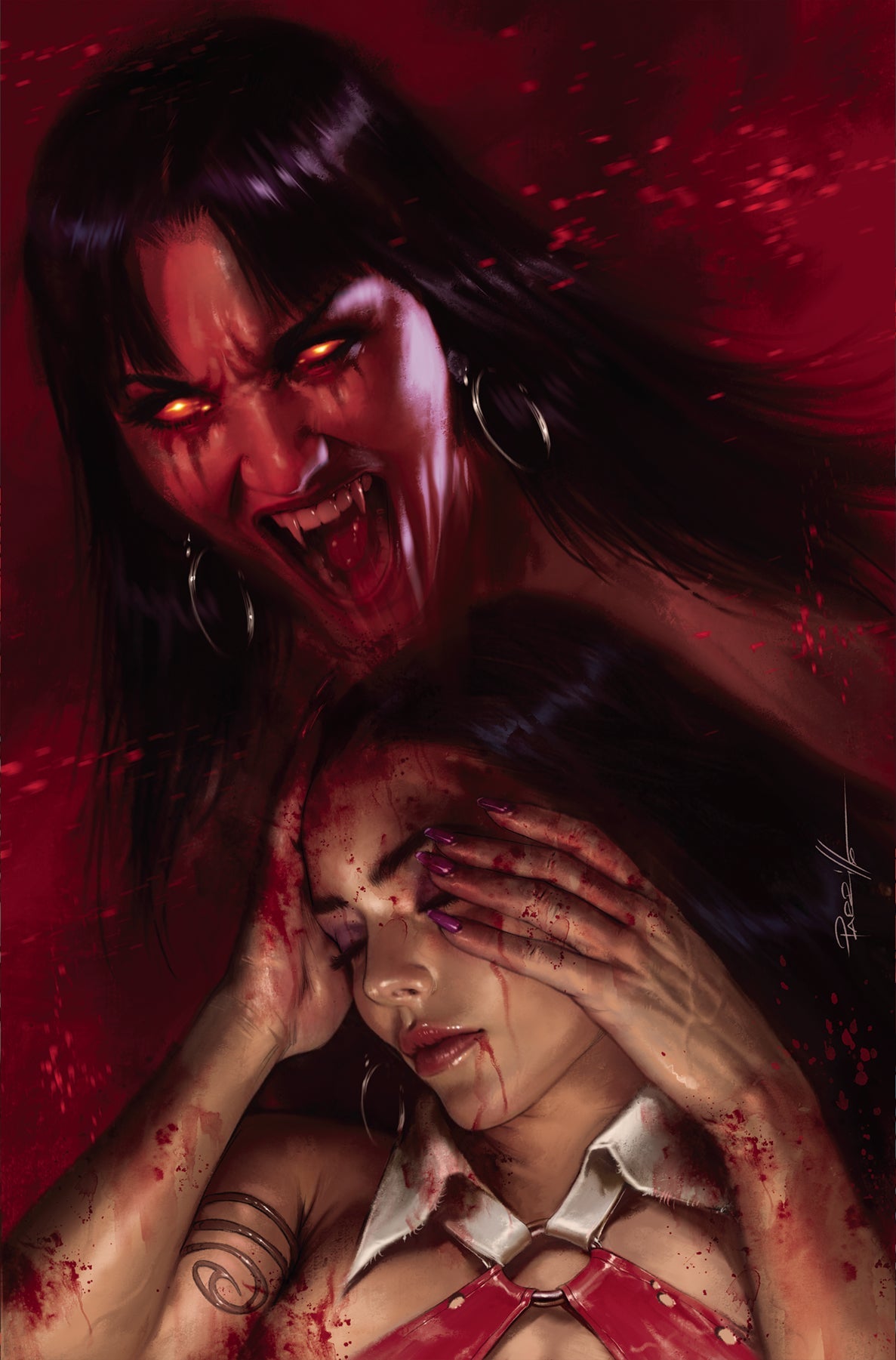 Vampirella Dark Reflections #1 T 1:40 Lucio Parrillo Virgin Variant (06/05/2024) Dynamite