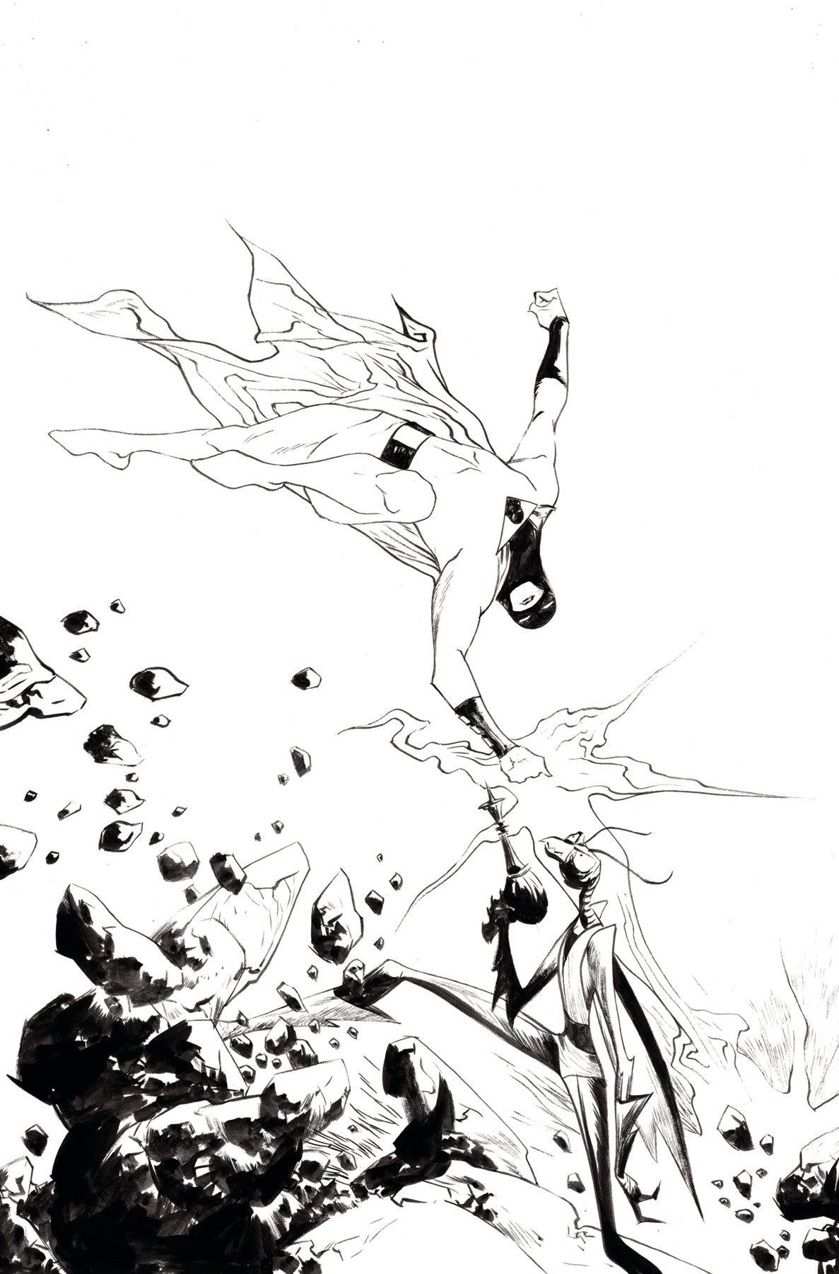 Space Ghost #2 P 1:25 Jay Lee Line Art Virgin Variant (06/05/2024) Dynamite