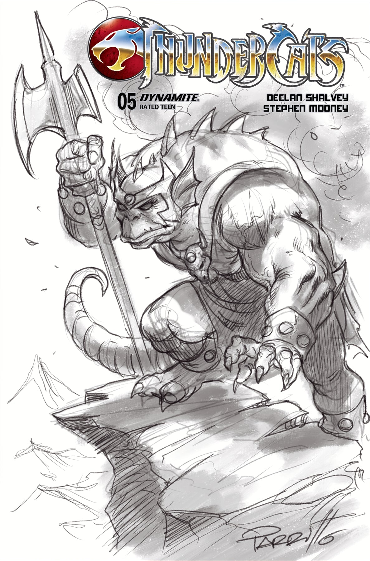 Thundercats #5 R 1:20 Jae Lee Line Art Variant (06/12/2024) Dynamite
