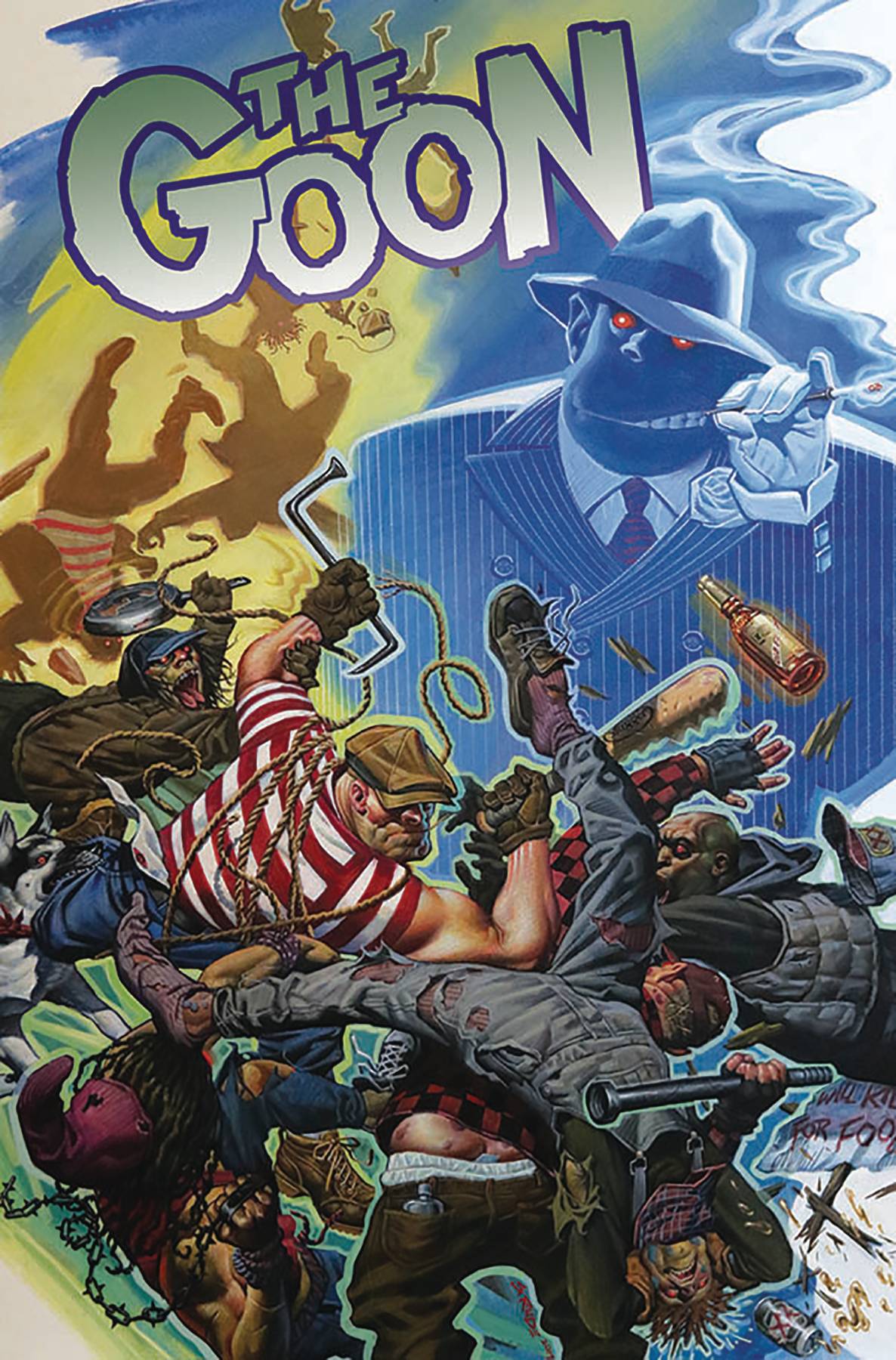 GOON #5 B STEVE RUDE CARDSTOCK Variant Eric Powell (07/31/2019) ALBATROSS