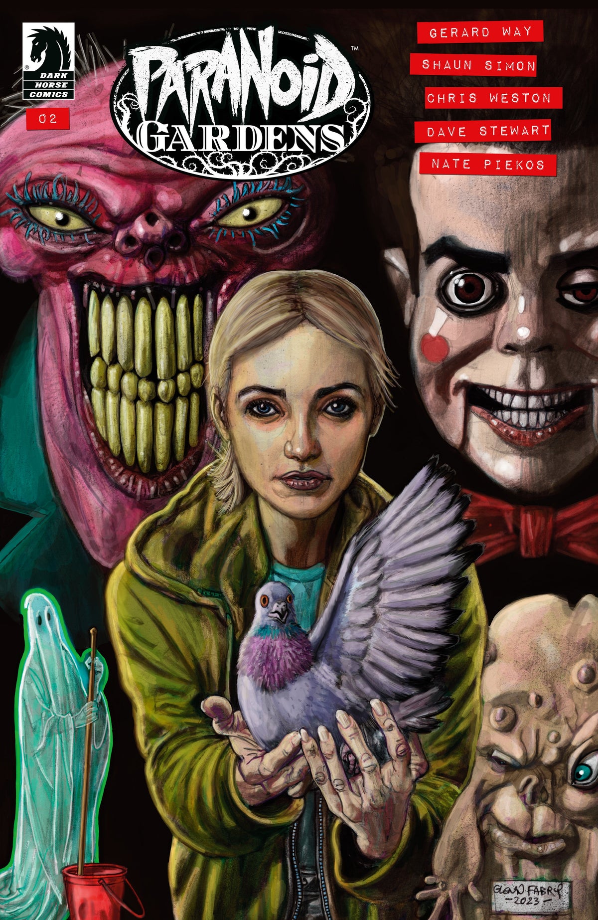 Paranoid Gardens #2 B Glenn Fabry Variant (08/21/2024) Dark Horse