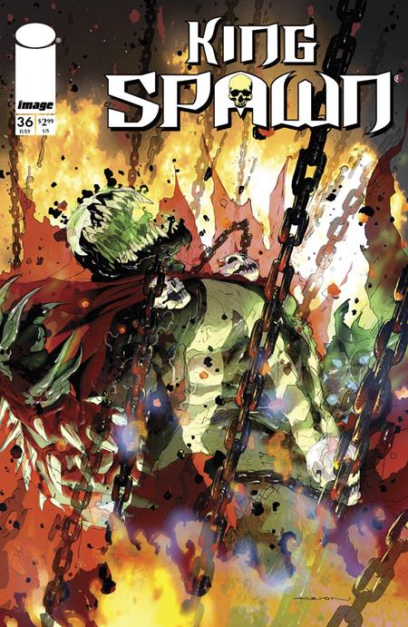 King Spawn #36 A Keron Grant Todd McFarlane (07/24/2024) Image