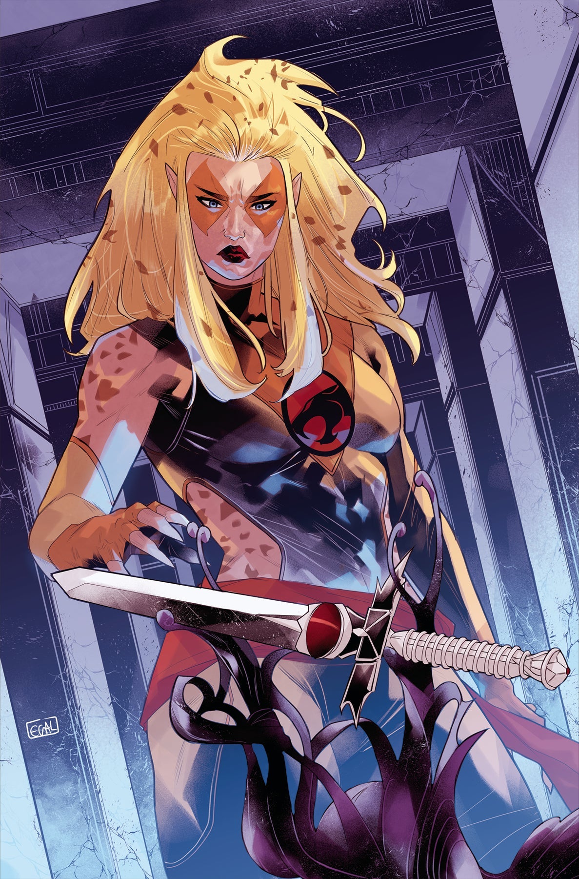 Thundercats Cheetara #1 R 1:30 Edwin Galmon Virgin Variant (07/03/2024) Dynamite