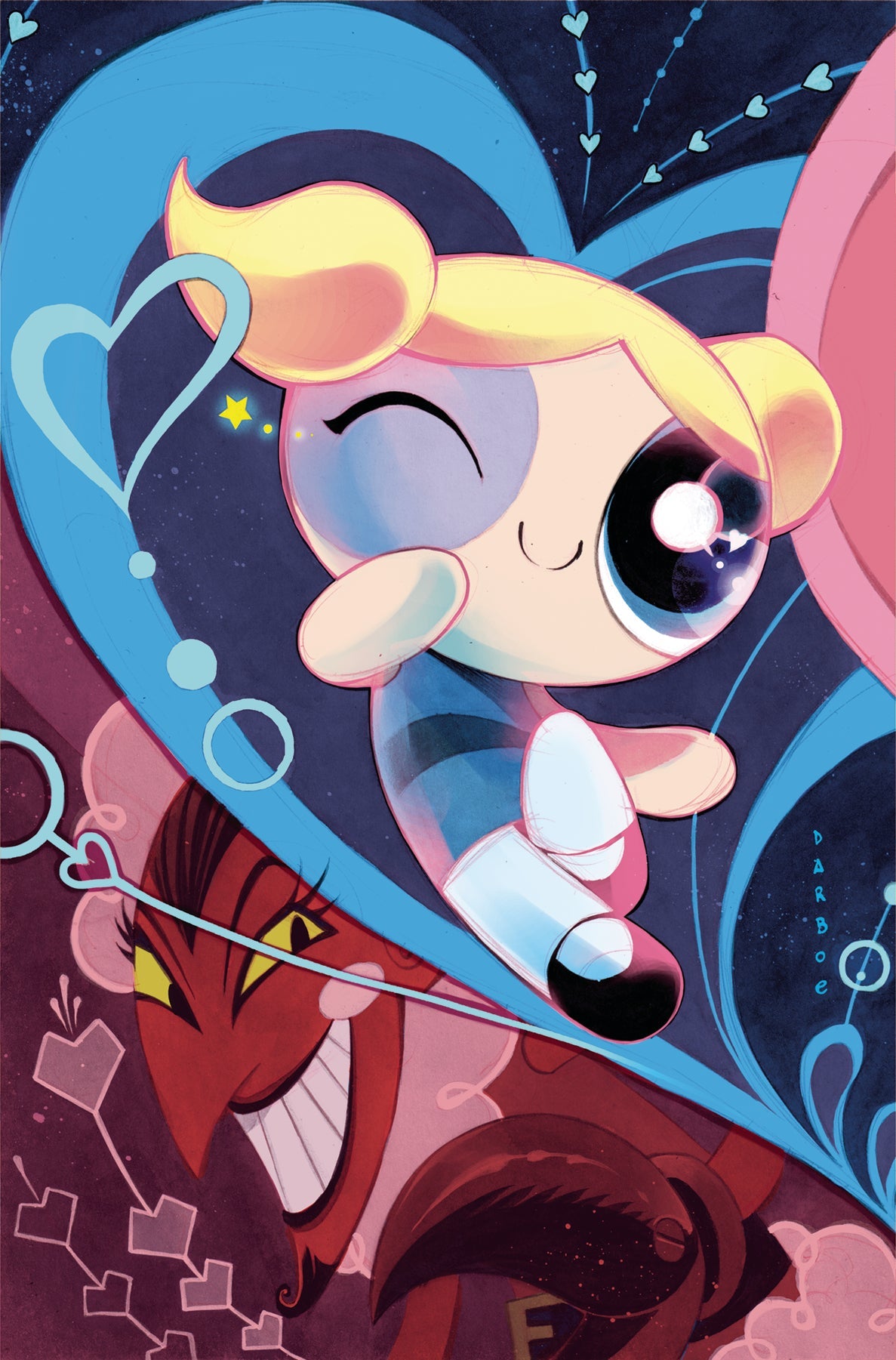 Powerpuff Girls #1 P 1:25 Karen Darboe Virgin Variant (07/17/2024) Dynamite