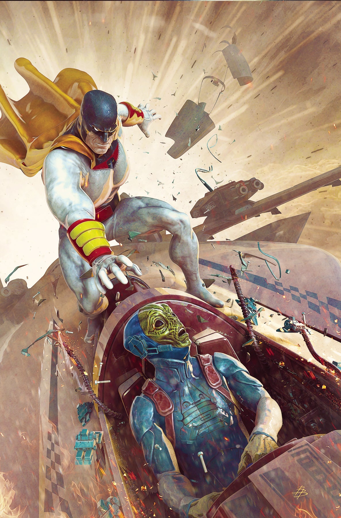 Space Ghost #3 J 1:10 Bjorn Barends Virgin Variant (07/03/2024) Dynamite
