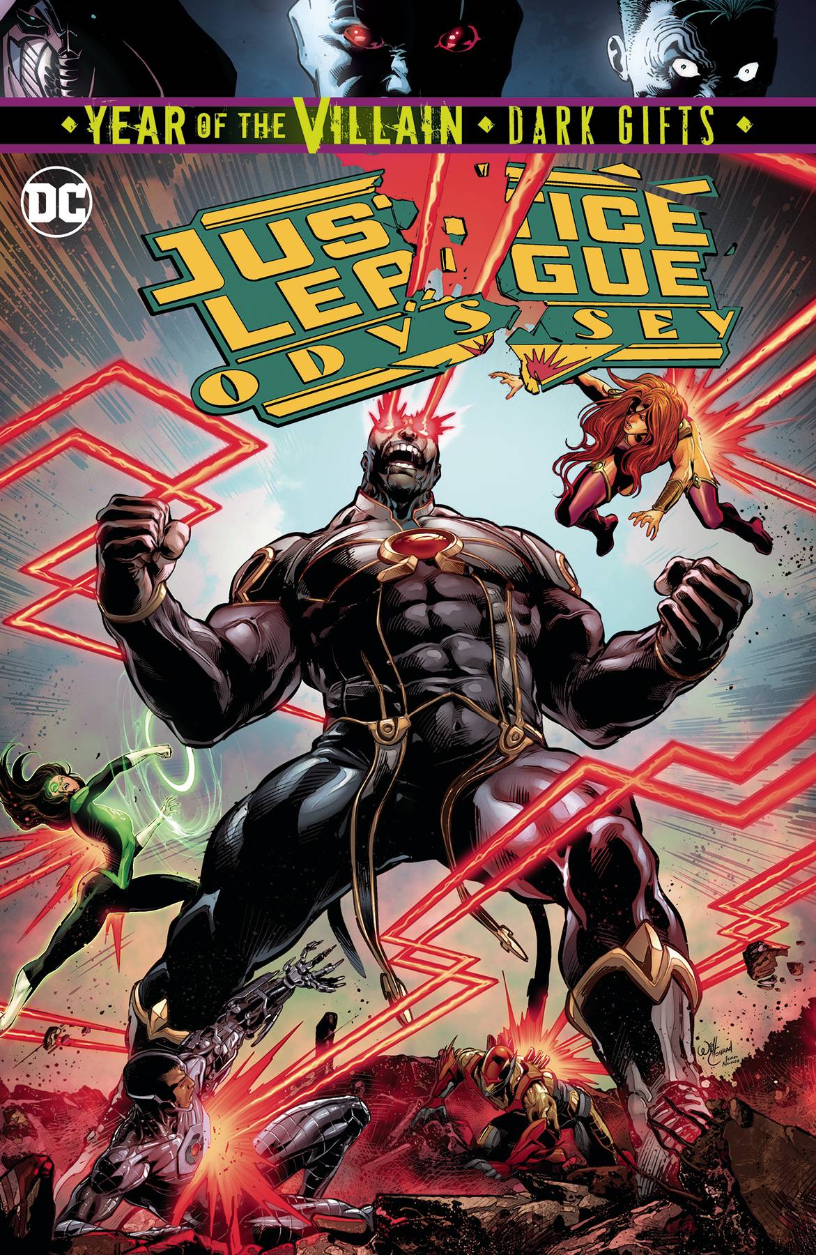 JUSTICE LEAGUE ODYSSEY #12 A Carlos D'Anda Year Of The Villain DARK GIFTS (08/14/2019) DC