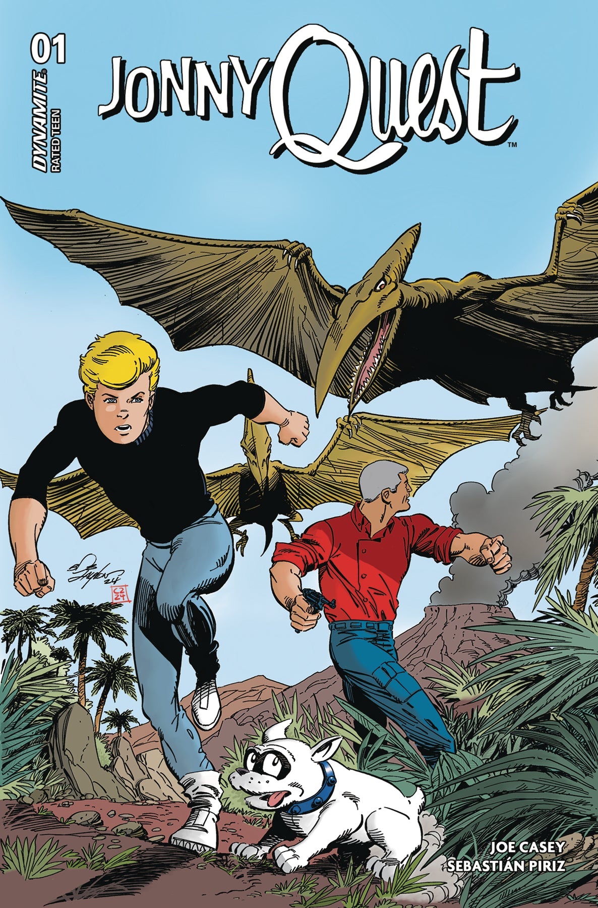 Jonny Quest #1 O 1:10 Bob Layton Foil Variant (08/14/2024) Dynamite