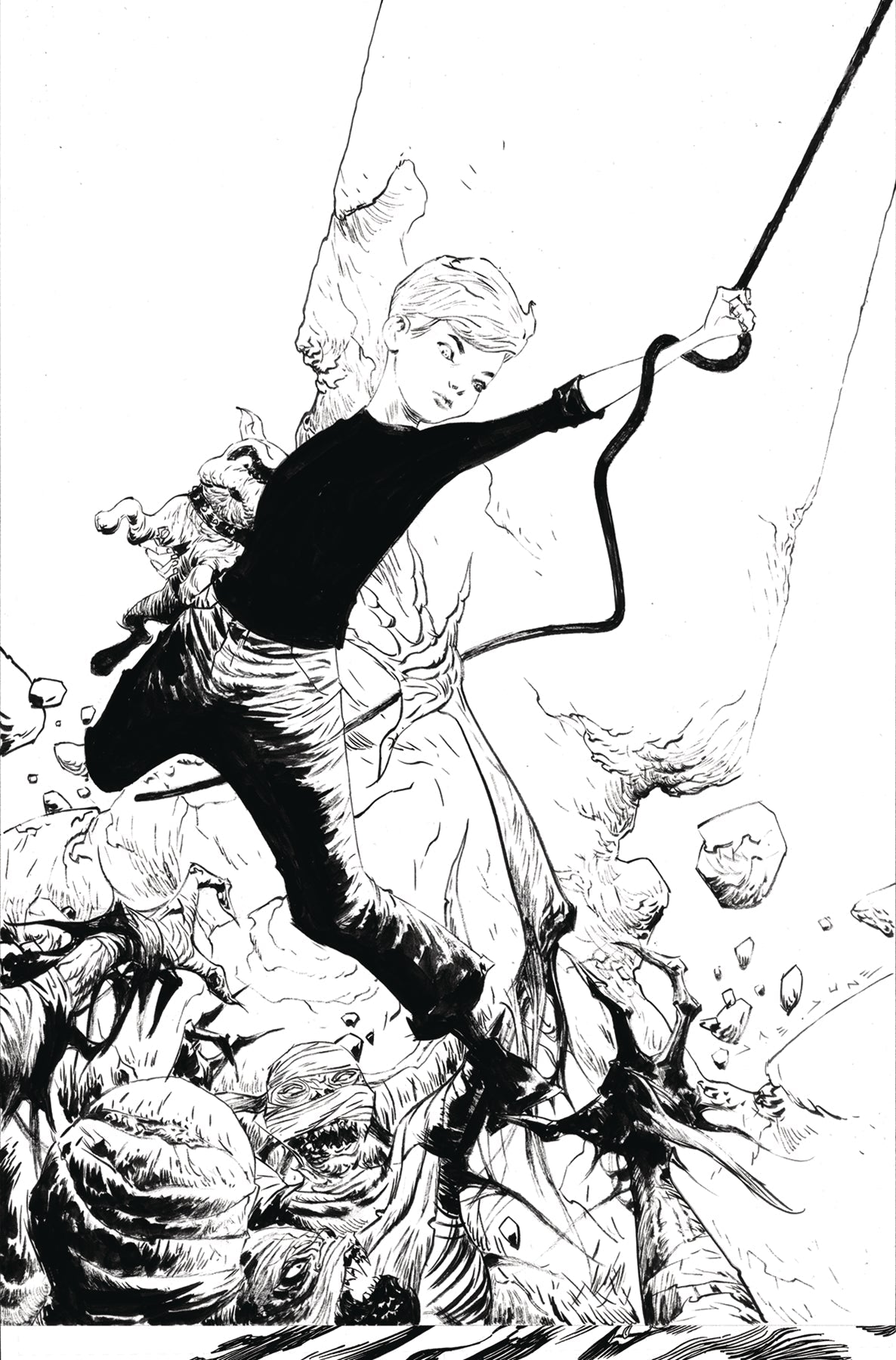 Jonny Quest #1 V 1:60 Jae Lee Line Art Virgin Variant (08/14/2024) Dynamite