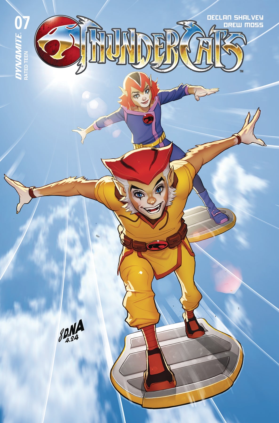 Thundercats #7 K 1:10 David Nakayama Foil Variant (08/21/2024) Dynamite