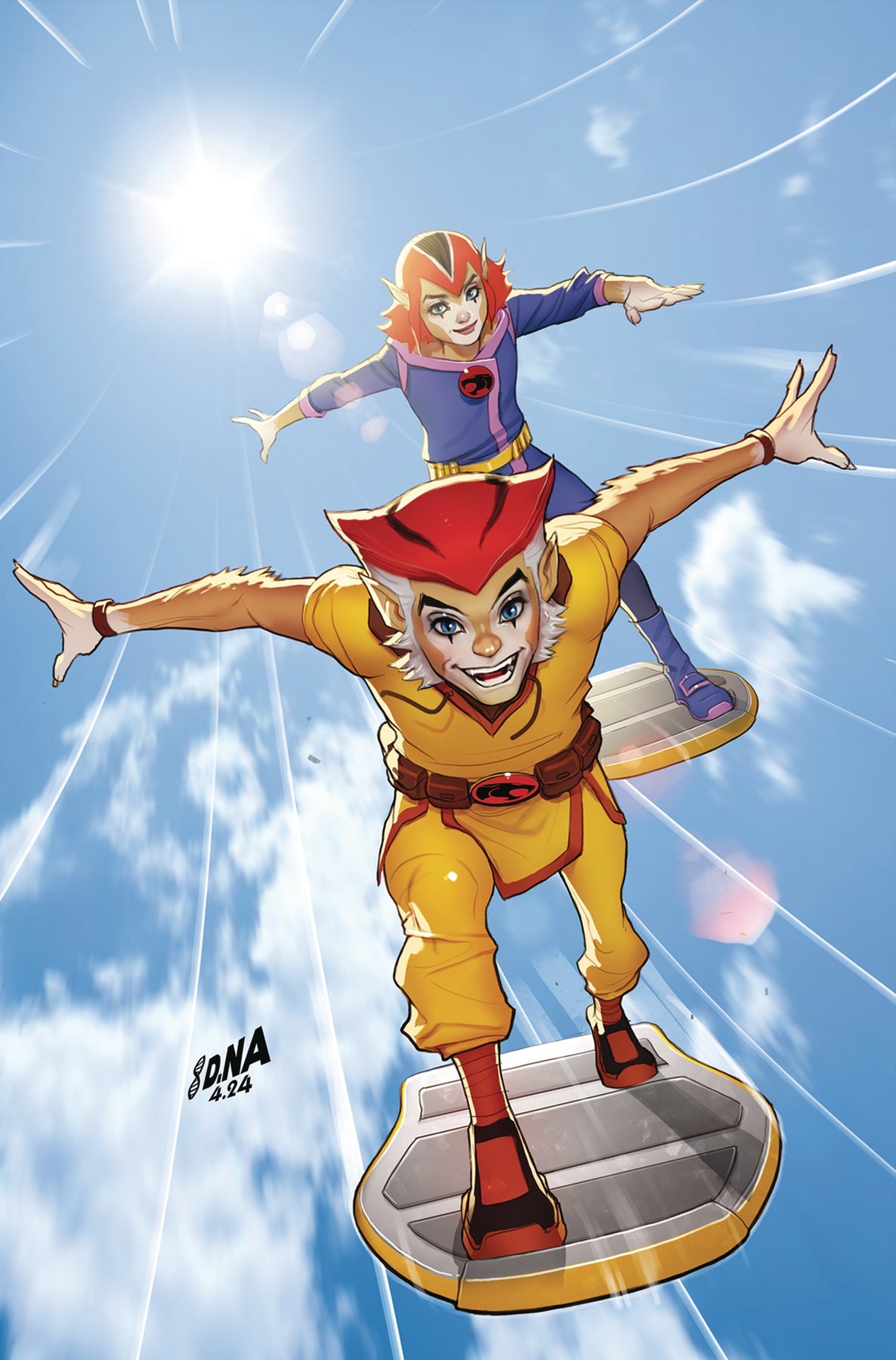 Thundercats #7 L 1:15 David Nakayama Foil Virgin 1 Variant (08/21/2024) Dynamite