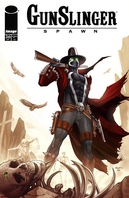 Gunslinger Spawn #36 A Paul Renaud Todd McFarlane (10/09/2024) Image
