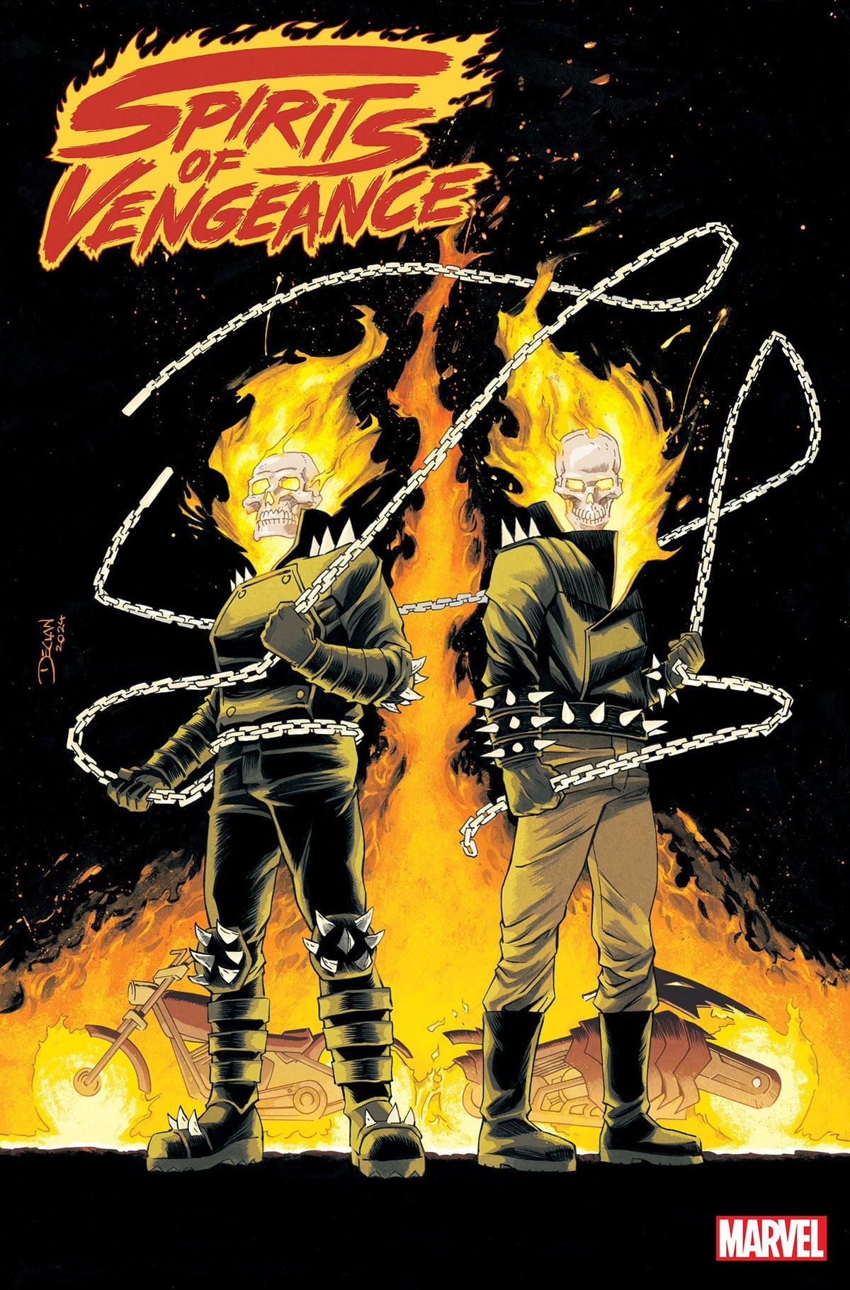 Spirits Of Vengeance #1 F (Of 5) 1:25 Declan Shalvey Variant (09/18/2024) Marvel