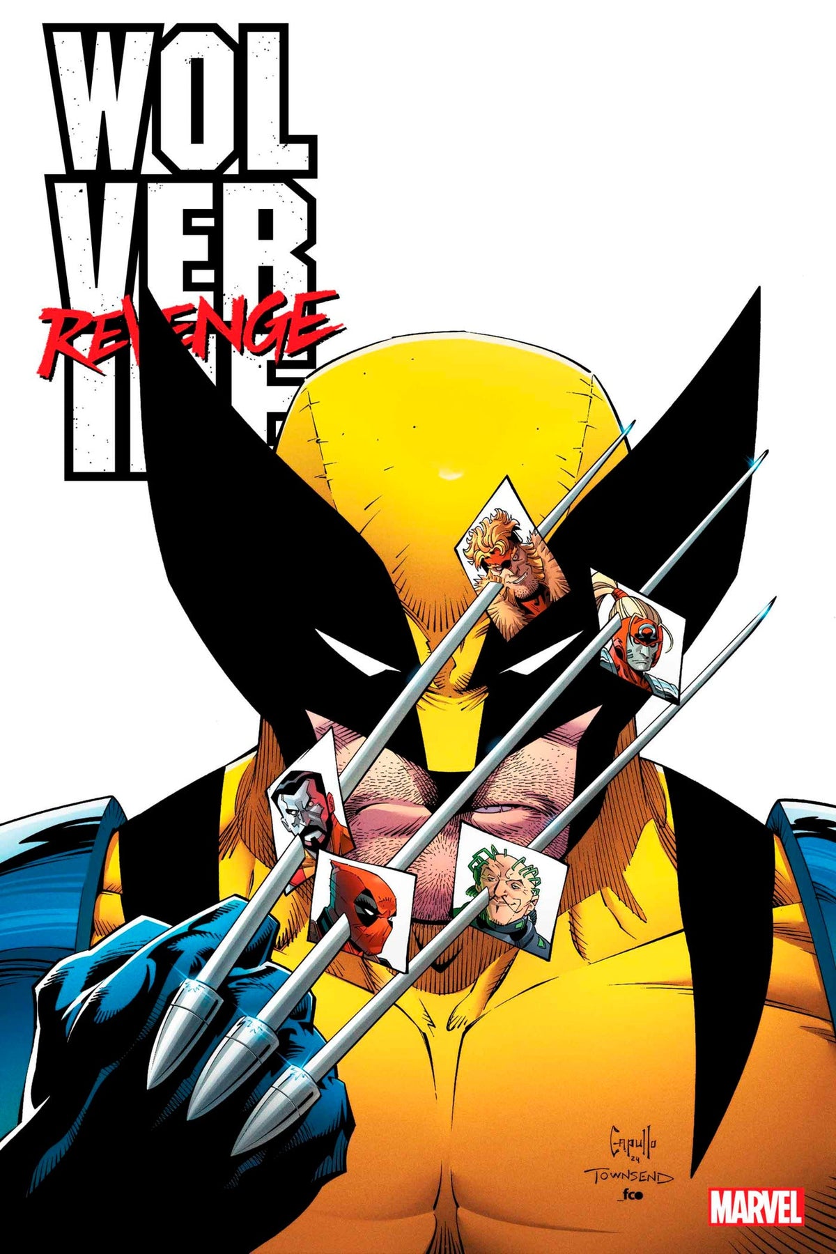 Wolverine Revenge #2 A (Of 5) Greg Capullo Jonathan Hickman (09/25/2024) Marvel