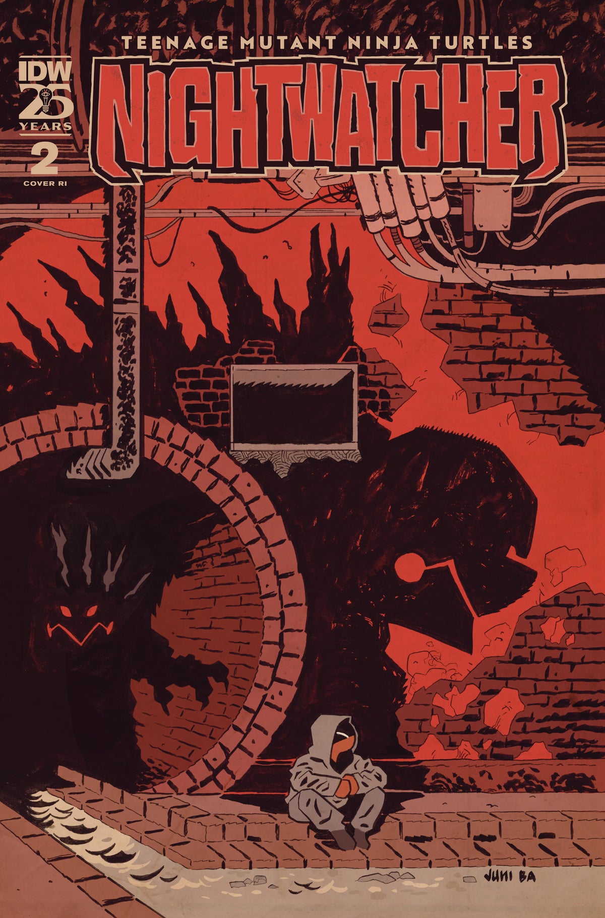 Teenage Mutant Ninja Turtles TMNT Nightwatcher #2 C 1:10 Juni Ba Variant (10/02/2024) Idw