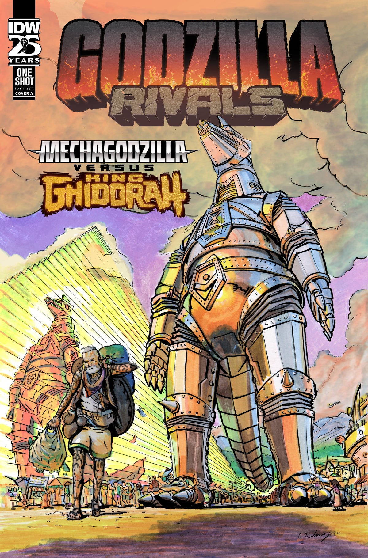 Godzilla Rivals Mechagodzilla Vs King Ghidorah #1 A Casey Maloney (10/02/2024) Idw