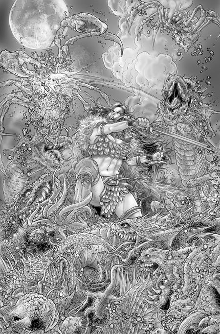 Babs #6 (Of 6) C 1:10 Juan Jose Ryp B&W Undressed Variant (03/12/2025) Ahoy