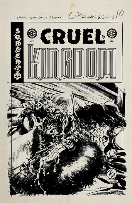 Ec Cruel Kingdom #2 (Of 5) D 1:20 Tom Fowler B&W Artist Edition Variant (02/05/2025) Oni