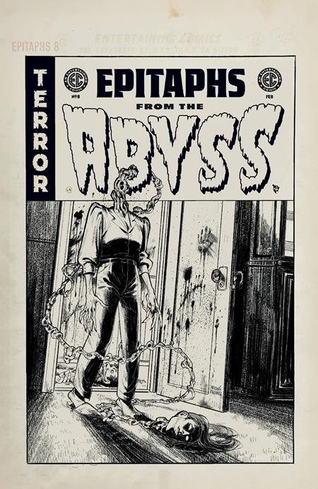 Ec Epitaphs From The Abyss #8 (Of 12) D 1:20 Naomi Franq B&W Artist Edition Variant (02/19/2025) Oni