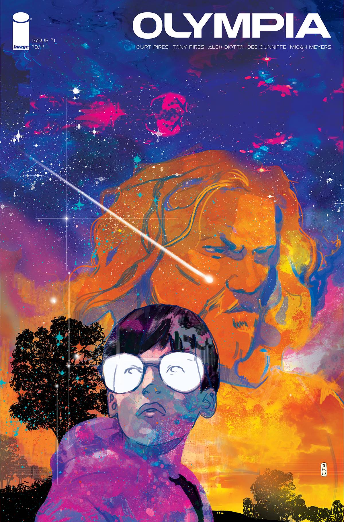 OLYMPIA #1 (OF 5) B Image 2019 NM+ 9.6 Christian WARD Variant