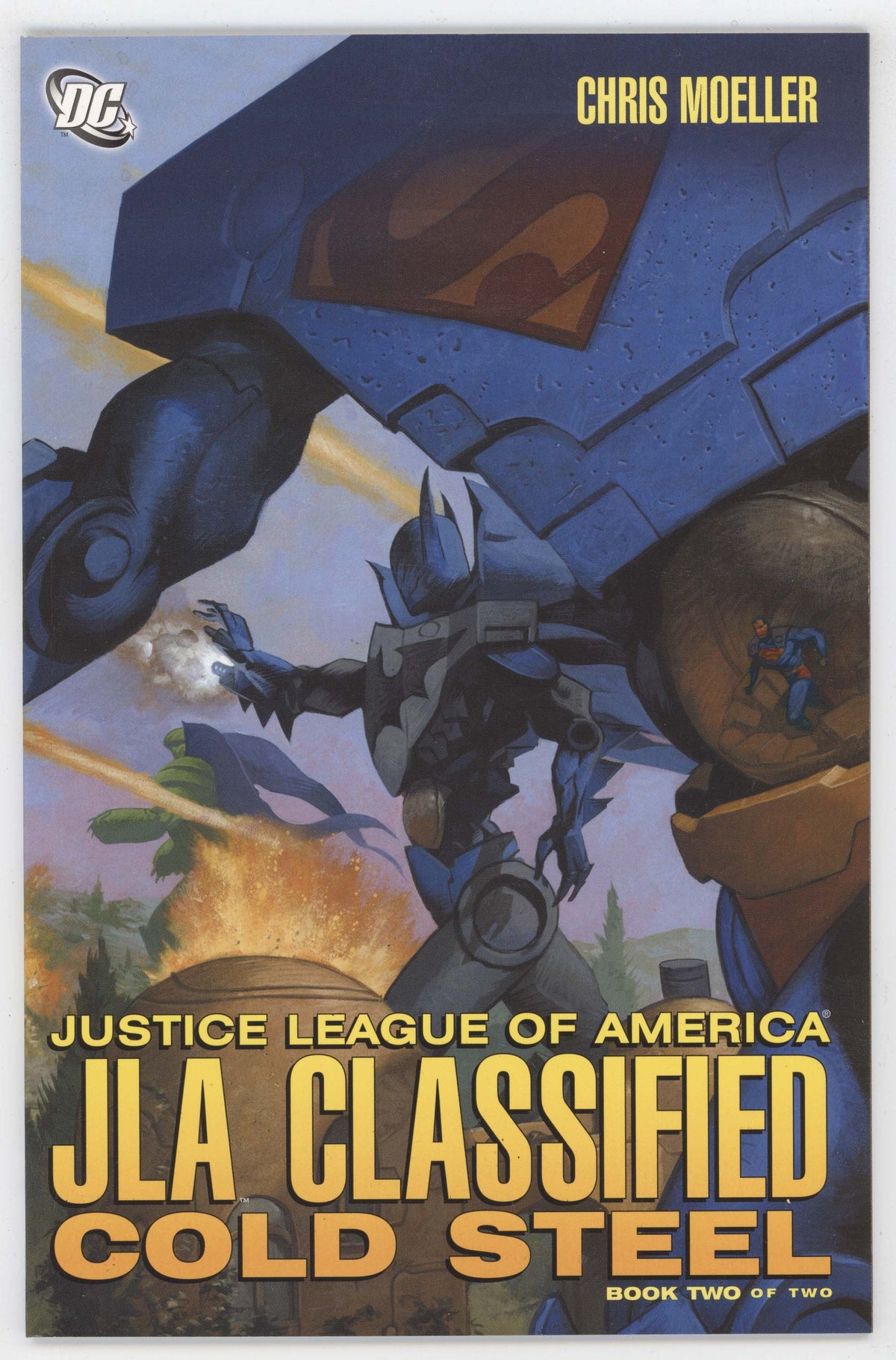 JLA Classfied Cold Steel 2 DC 2005 NM Moeller Batman