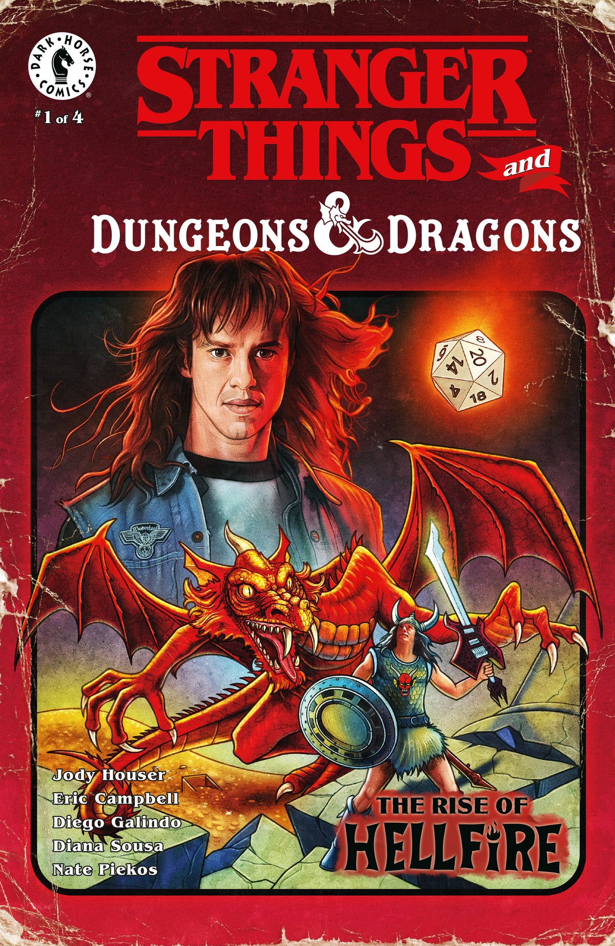 Stranger Things And Dungeons & Dragons The Rise Of Hellfire #1 B Kyle Lambert Handbook Variant (02/19/2025) Dark Horse