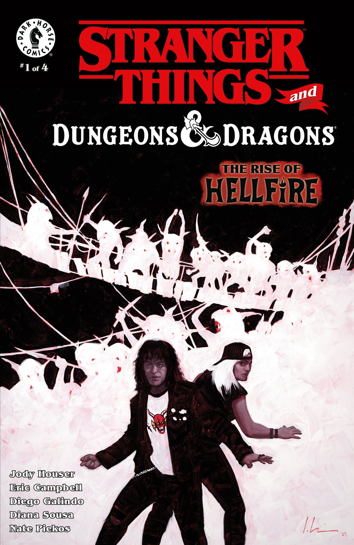 Stranger Things And Dungeons & Dragons The Rise Of Hellfire #1 D Jeremy Wilson Variant (02/19/2025) Dark Horse