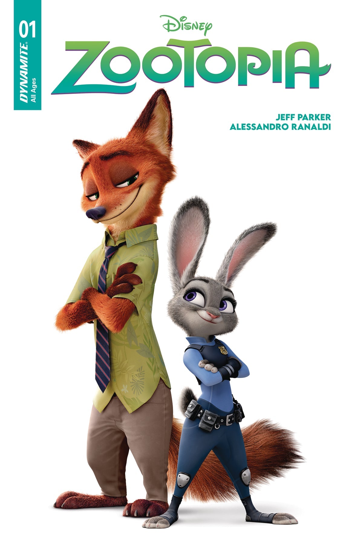 Zootopia #1 K 1:10 Movie Characters Foil Variant (01/08/2025) Dynamite